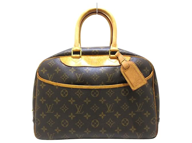 Louis Vuitton Deauville Brown Cloth  ref.574061