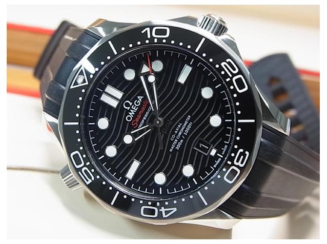 OMEGA SEA MASTER Divers300M Co-Axial Master Chrono meter 42 MM Mens Black Steel  ref.574512