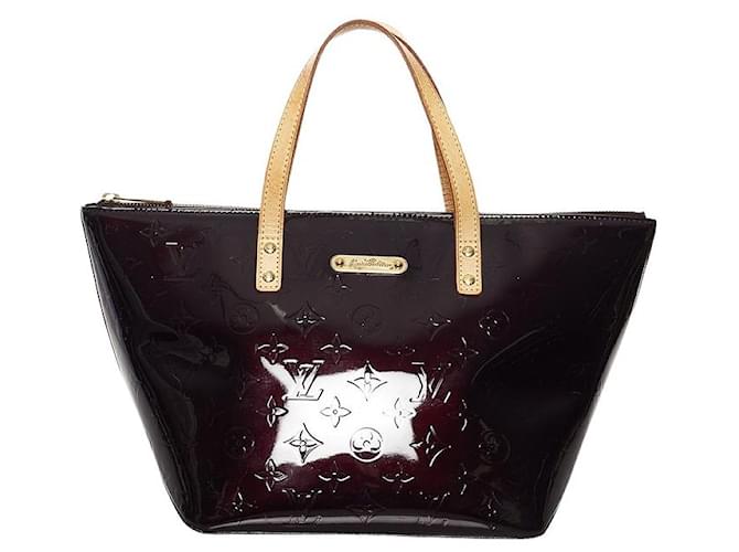 Louis Vuitton Bellevue Brown Patent leather  ref.574849