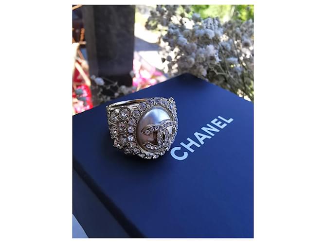 Chanel ring Argento  ref.574904