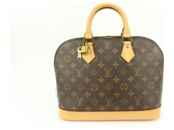 Louis Vuitton Monogram Alma PM Dome Satchel Bag Leather  ref.574979
