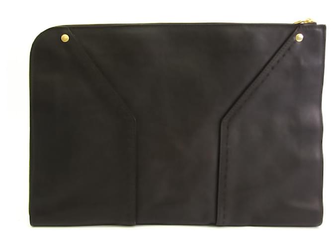 Saint Laurent Brown Leather  ref.575403