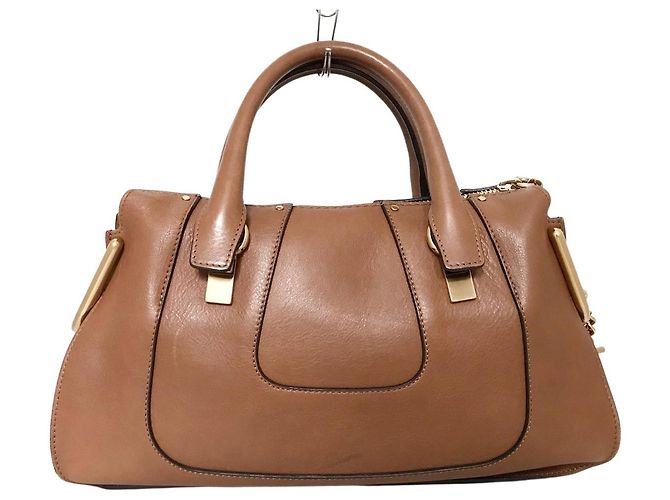 Chloé Hayley Hobo Marrone Pelle