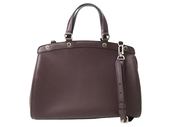 Louis Vuitton EPI Leather Brea mm in Maroon