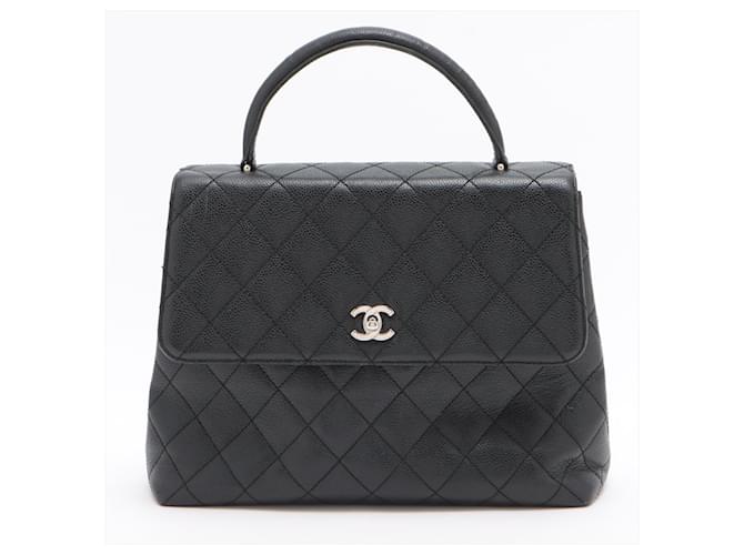 Chanel Coco Handle Black Leather  ref.575936