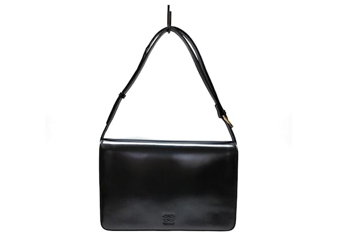 Loewe Shoulder Bag Black Leather  ref.576272