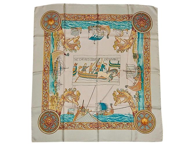 Hermès I Normanni Multicolore Seta