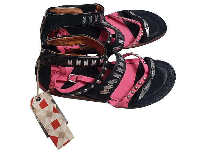 Autre Marque Sandali A.S.98 in pelle Multicolore