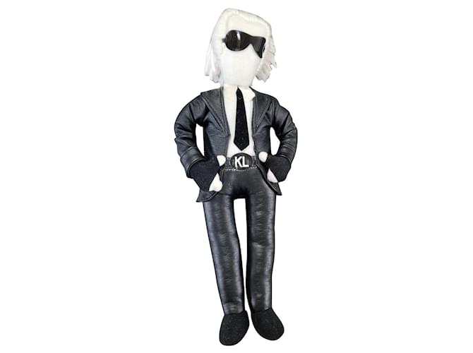 Autre Marque Sephora Karl Lagerfeld Puppe Schwarz Kunstleder  ref.576580