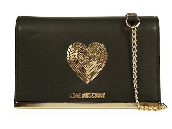 Love Moschino Clutch bag with chain