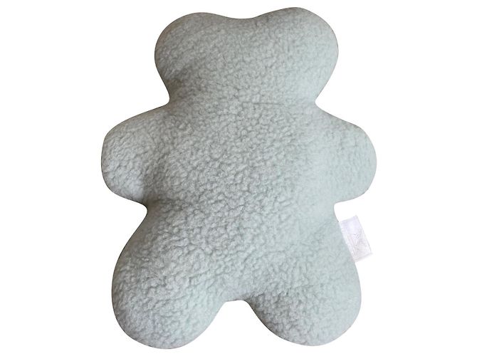 Hermès Teddybär Wolle Hellblau 