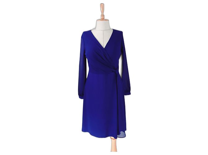 Ralph Lauren Kleid Kobaltblau