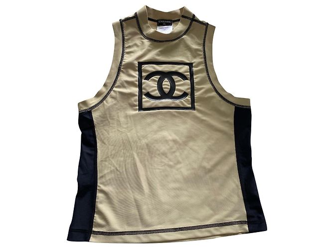 Cambon Chanel top Beige