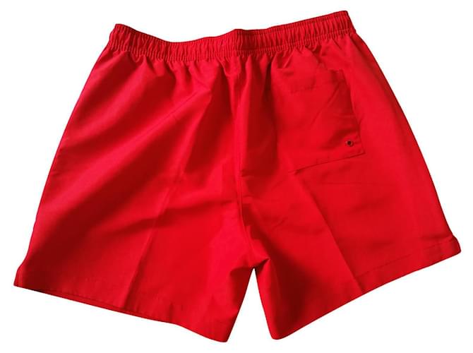Calvin Klein Boxer-Shorts Schwarz Rot  ref.576748