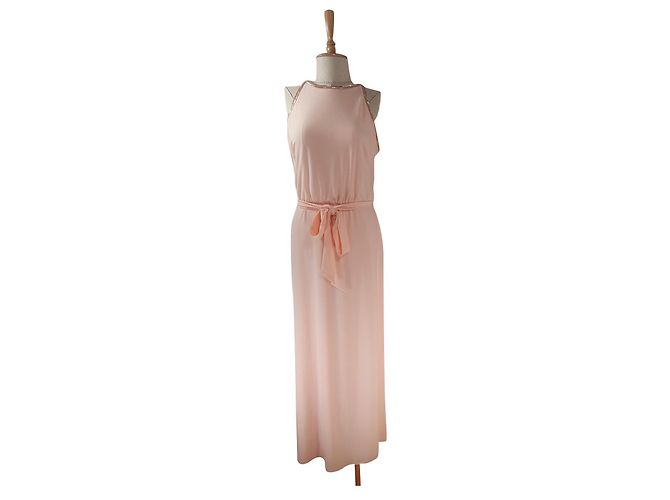 Ralph Lauren Maxikleid Rosa Pink