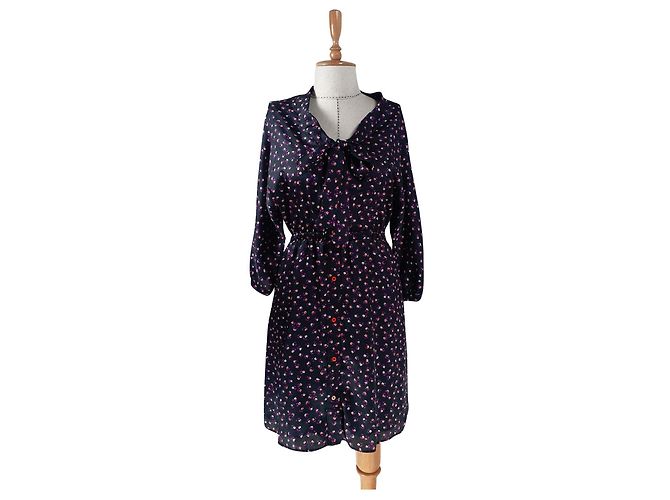 Vestido KOOKAÏ de poliéster Multicor