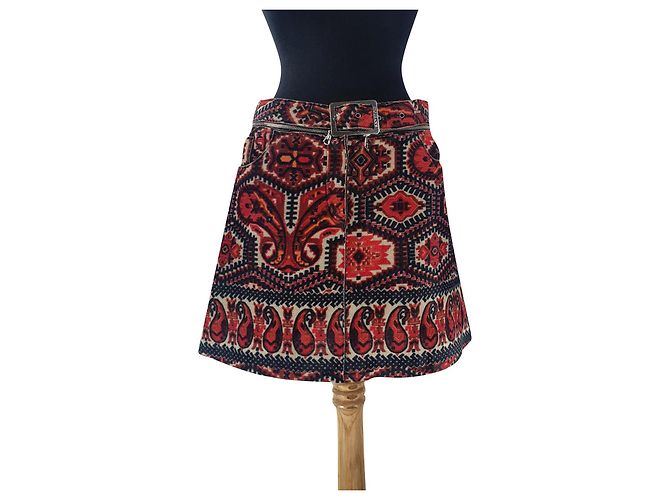 Gonna Jean Paul Gaultier Multicolore