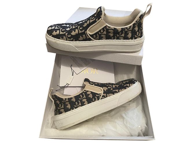 Sneakers Dior Blu Navy 38.5
