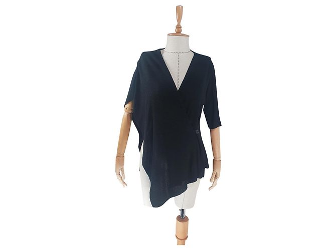 Autre Marque Cardigan nero Ivan Grundahl