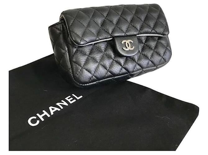 Patent leather vanity case Chanel Black in Patent leather - 38694891