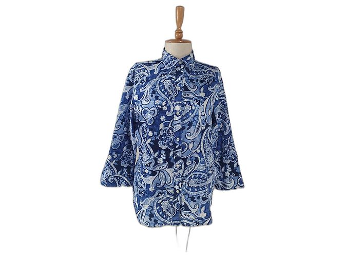 Camicia Ralph Lauren in cotone blu