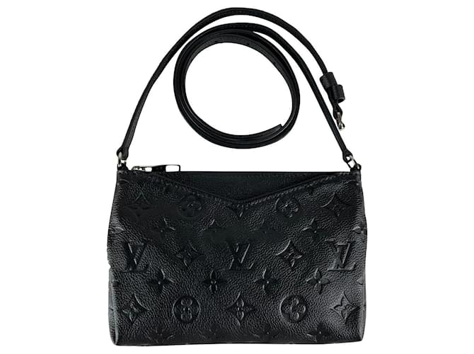 Louis Vuitton Pallas BB Black Leather ref.576896 - Joli Closet