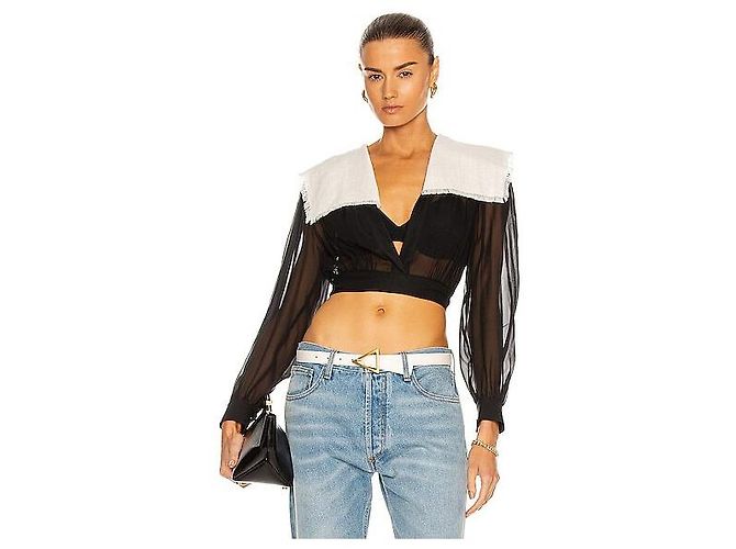 Autre Marque Daniele Carlotta Bluse schwarz