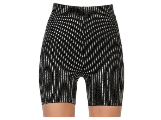 Daniele Carlotta Shorts Silber Polyester 38
