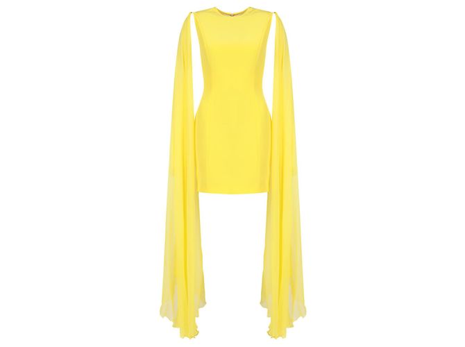 Daniele Carlotta Kleid Gelb aus Polyester