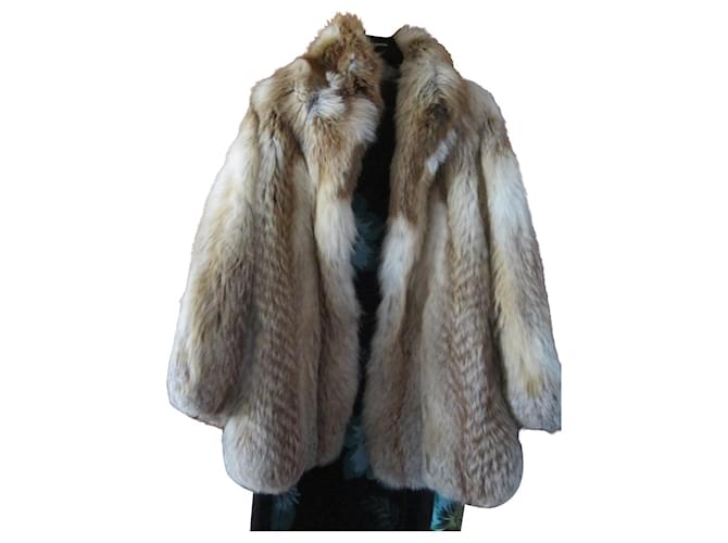 Autre Marque Coats, Outerwear Light brown Fur  ref.576964