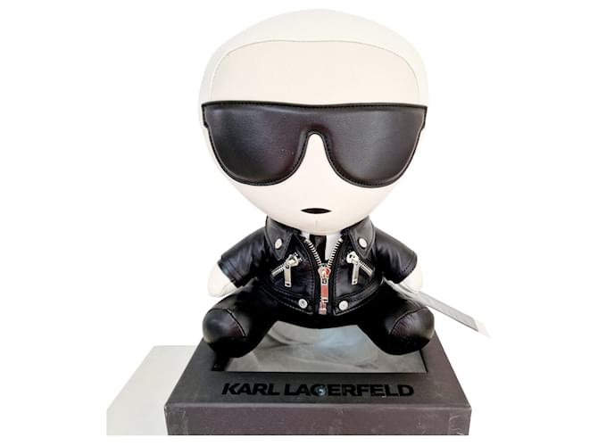 KARL LAGERFELD DOLL - IKONIC - New - Black Leather  ref.577069