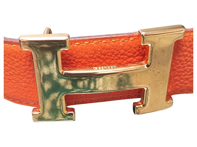 Hermès Männergürtel Schwarz