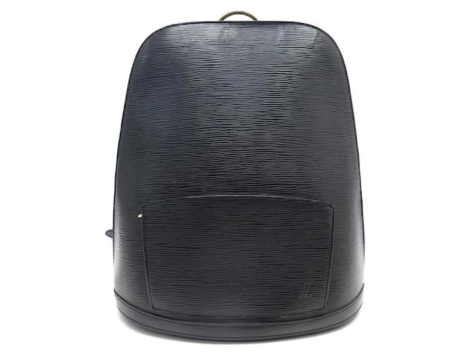 LOUIS VUITTON Epi Gobelins Backpack Black M52292 LV Auth 48435 Leather  ref.1007634 - Joli Closet