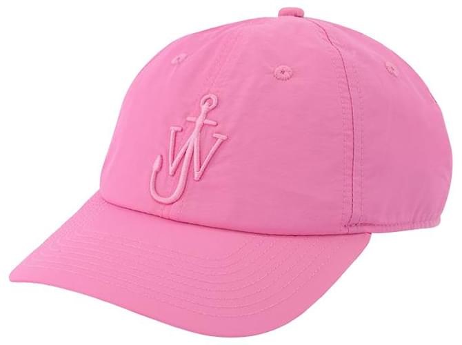 JW Anderson Pink Nylon and Polyester Cap  ref.577329