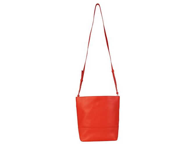 Bottega Veneta Bucket Bag Red Leather  ref.578027