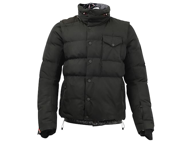 Moncler Grenoble Eggstock Padded Jacket in Black Polyamide Nylon  ref.578097