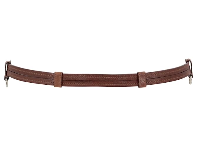 小物 miumiu ... archive leather belt Miu Miu Leather Belt in Nero | FWRD