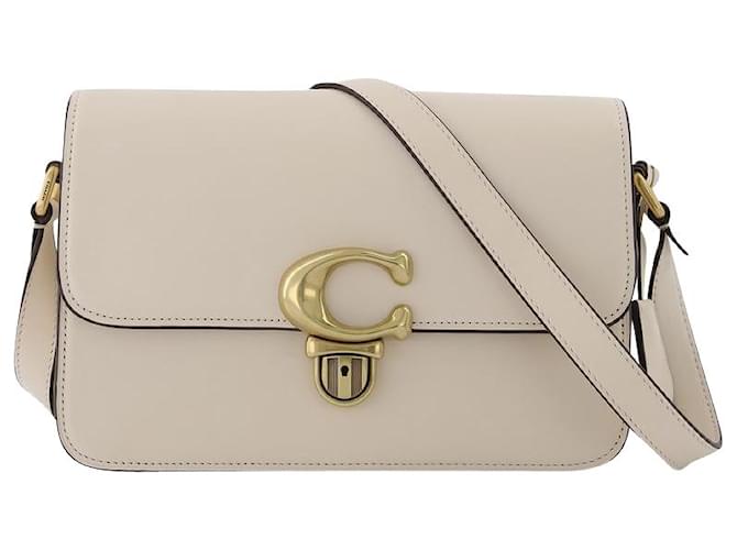 Coach Studio Shoulder Bag in Beige Leather ref.578489 - Joli