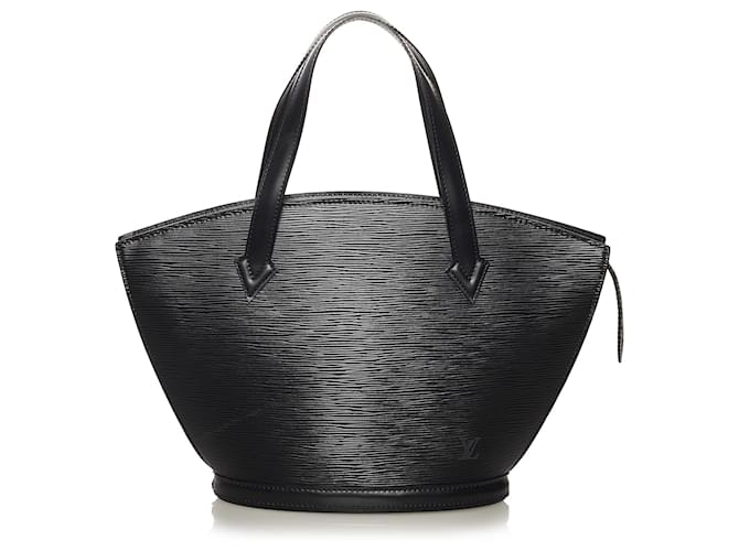 Louis Vuitton Black Epi Saint Jacques PM Short Strap Leather  ref.578598