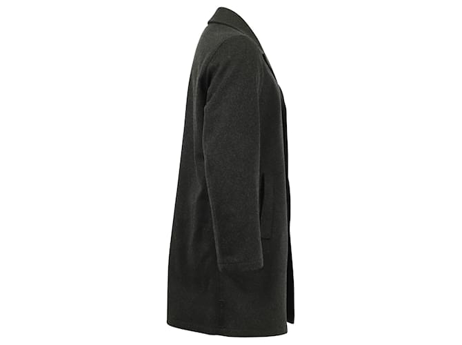 Prada Overcoat in Grey Wool  ref.579310