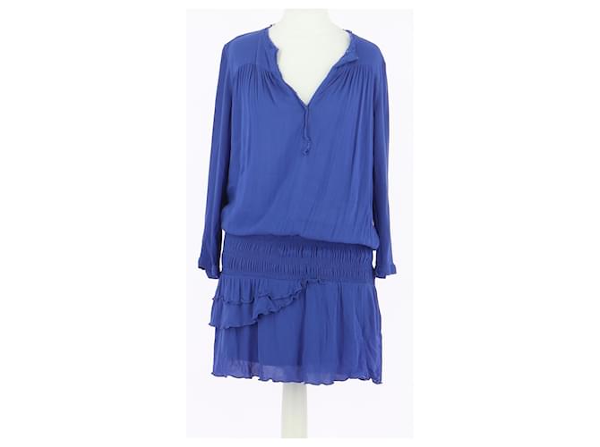 Ba&Sh túnica Azul Viscosa  ref.579439