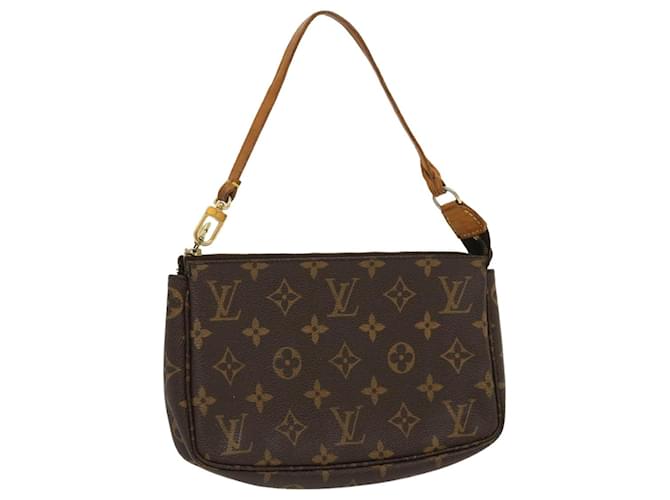 Louis Vuitton Pochette Accessoires Brown Cloth  ref.579518