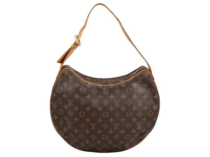 Louis Vuitton Discontinued Monogram Croissant GM Hobo Bag Leather  ref.579612