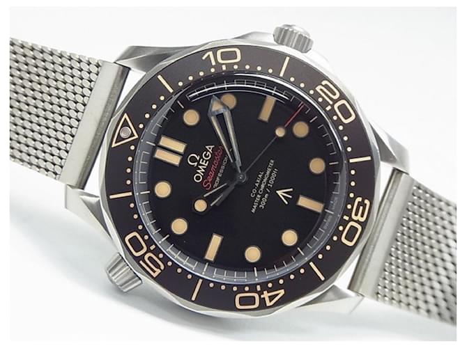 OMEGA SEA MASTER Taucher300M Koaxialer Master-Chronometer 007 Ausgabe echte Herren Braun  ref.580137