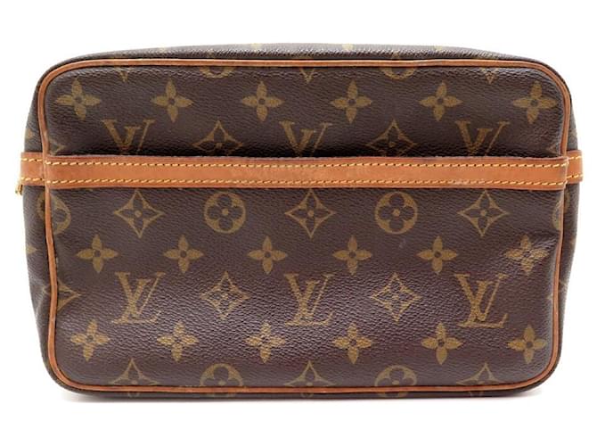 Louis Vuitton Vintage 1984 Monogram Compiegne Clutch Bag