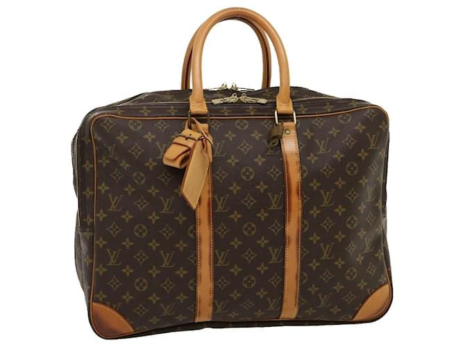 Louis Vuitton Monogram Sirius 45 Boston Bag M41408 LV Auth ds475 Monograma Lona  ref.580734