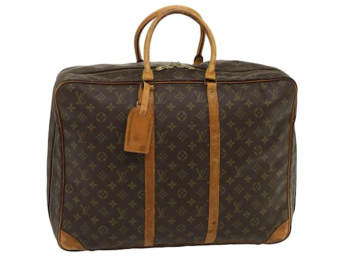 LOUIS VUITTON Sirius 50 Monogram Canvas Suitcase Travel Bag Brown-US