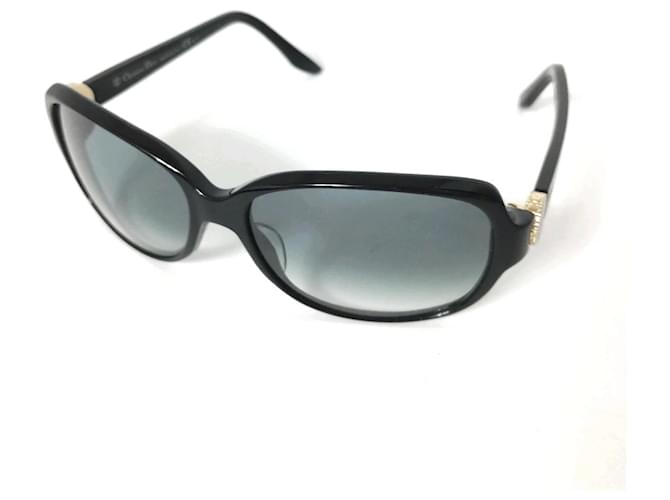 Lunettes Dior Plastique Noir  ref.581198