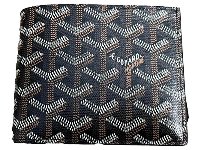 Goyard, Accessories, Goyard Logo Canvas Zipper Wallet With Original Box  And Papers Authentic