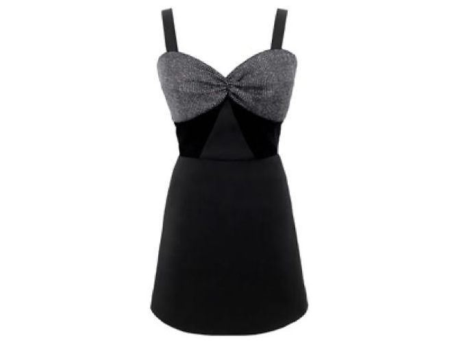 Daniele Carlotta Minikleid Schwarz Polyester 40
